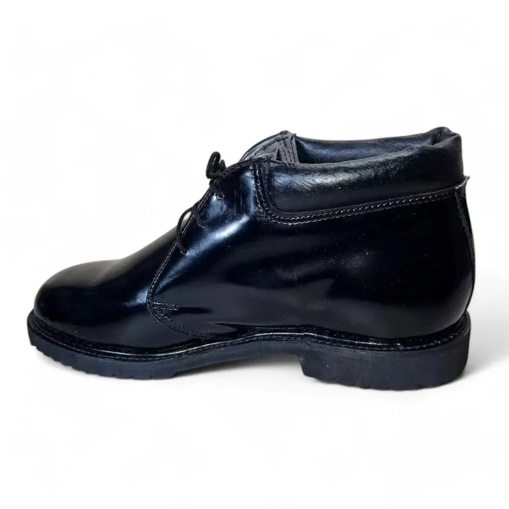 Thorogood Uniform Classic‎ Style Leather Polishable Boots Black Men's 7.5 EE